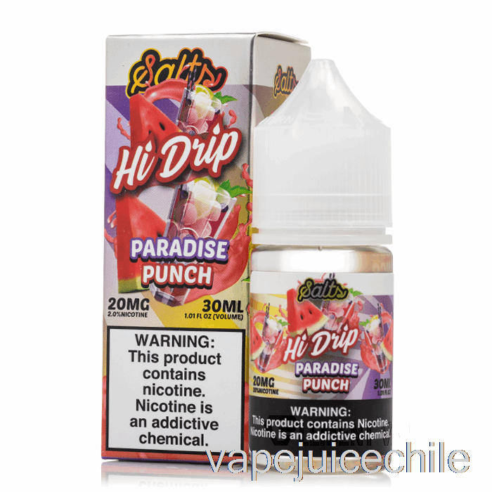 Vape Vhile Paradise Punch - Sales De Alto Goteo - 30ml 50mg